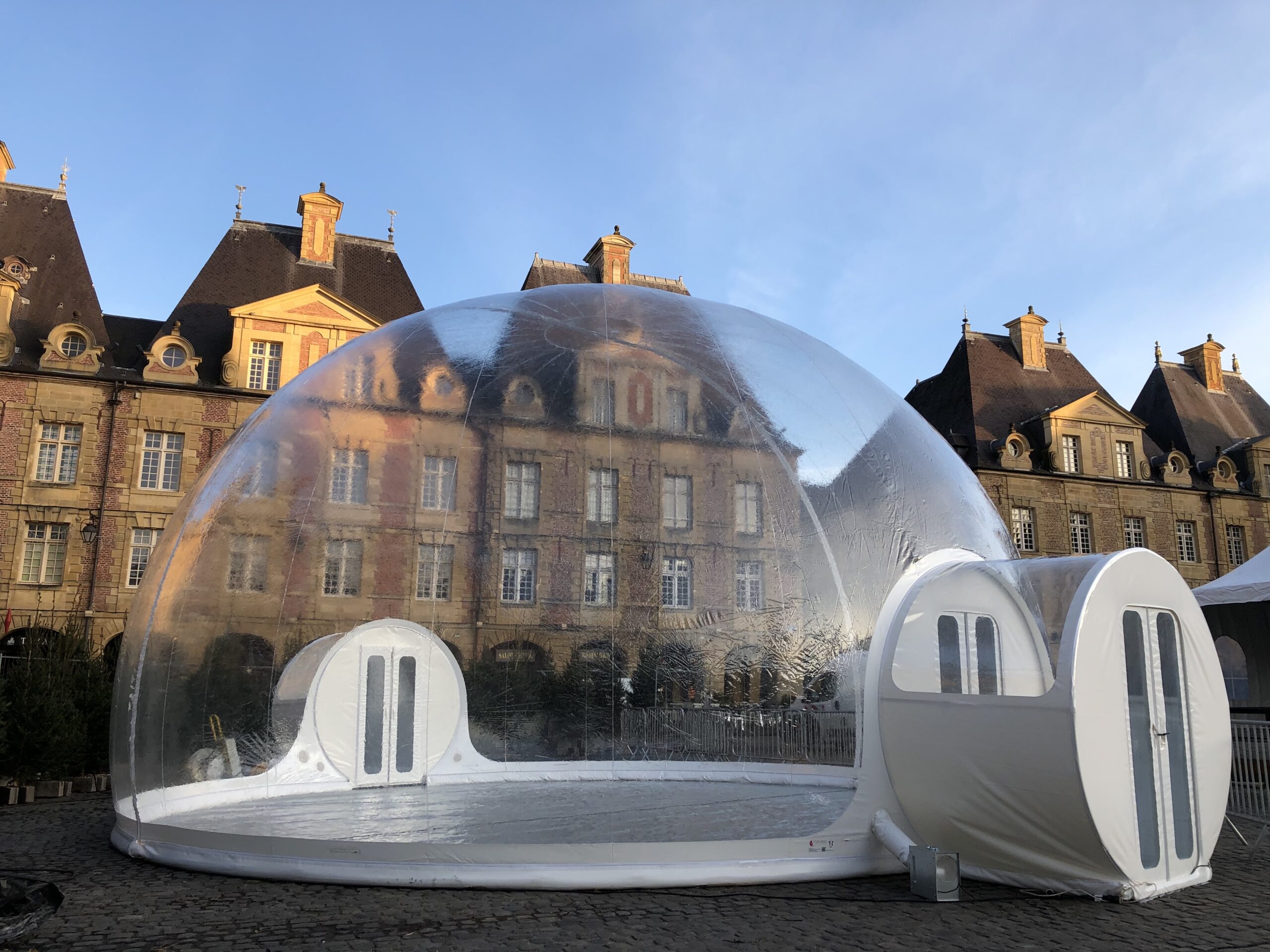 bulle gonflable pour les événements d'entreprises